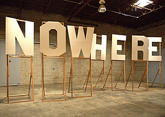 nowhere No where -- Now here