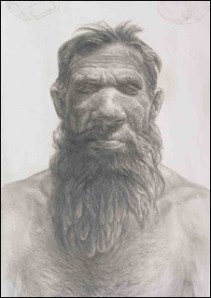 Neanderthal Người tiền sử Neanderthal, anh em họ với loài người hiện nay.