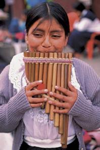 Panpipe (sáo tập) từ Ecuador