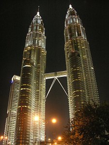 malaysia-Twintower Twin Tower ở thủ đô Kuala Lumpur