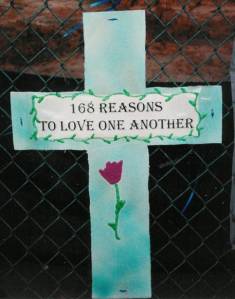 Thánh giá tại đài tưởng niệm Oklahoma