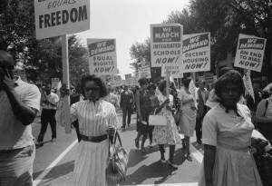 Freedom March, Washington DC 1963