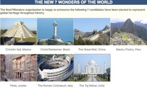7 new wonders of the world 7 new wonders of the world