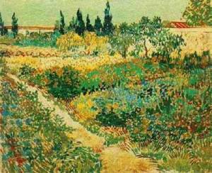 Floering garden-Van Gogh