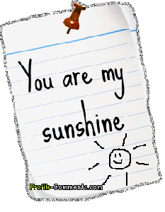 you-are-my-sunshine