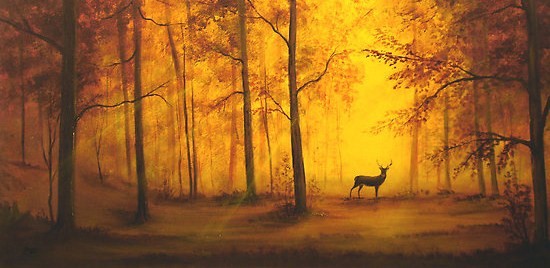 autumn-deer
