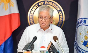 Albert del Rosario, foreign secretary of the Philippines