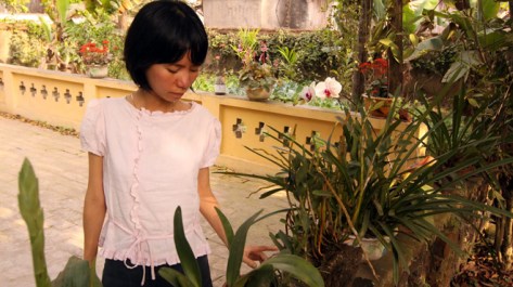 Bệnh tật không quật ngã được Bích Lan- Ảnh: Quốc Việt