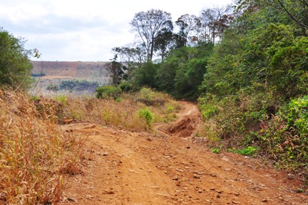 Đèo Đắk Rót chưa thi công