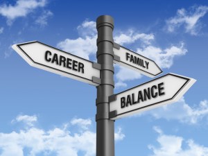 directional-sign-with-family-career-balance