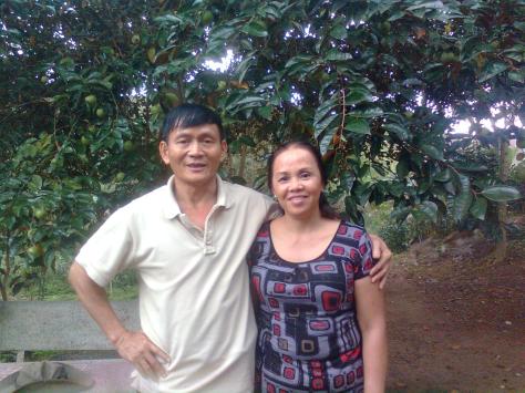 Anh Thảo và phu nhân