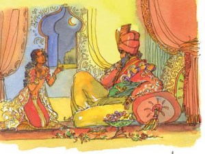 Scheherazade và Quốc vương Sharyar