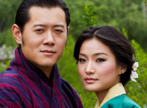 The king  could look happier...