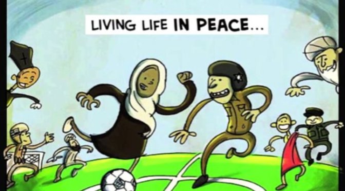 John Lennon’s “Imagine”, made into a comic