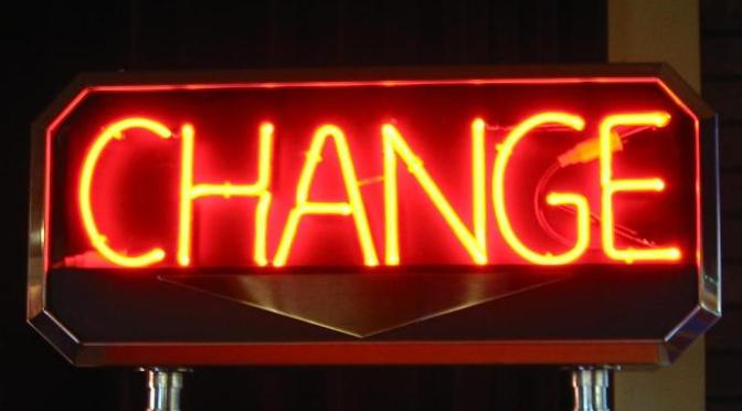 Thay đổi chỉ là một lựa chọn