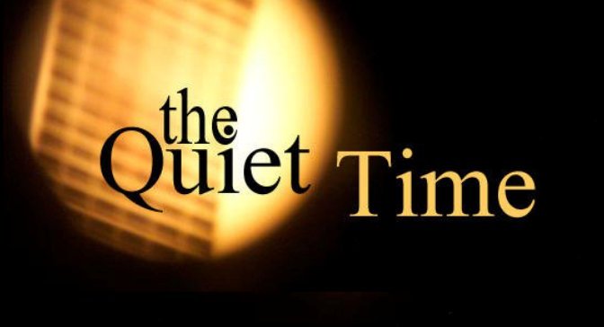 Phút tĩnh lặng với Chúa