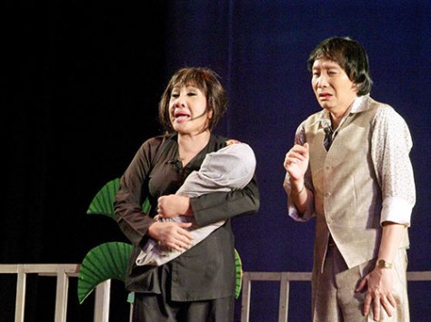 Nghệ sĩ Lệ Thủy, nghệ sĩ Minh Vương.