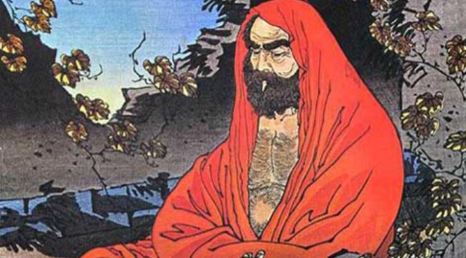 Bồ Đề Đạt Ma với Lương Vũ Đế và Huệ Khả