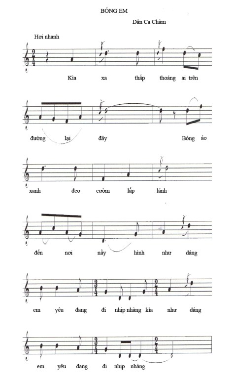 NS Nguyễn Đình Nghĩa ký âm.