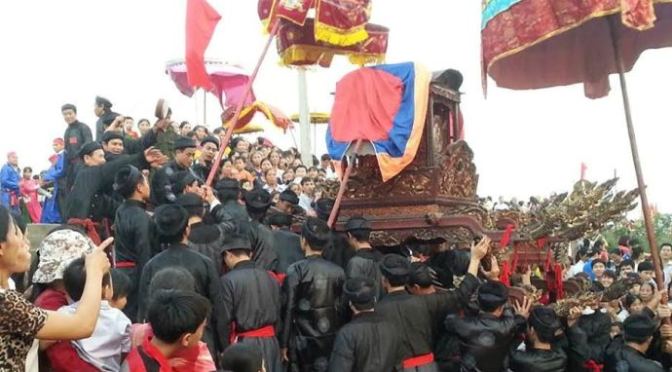 Vui xuân 2015 và lễ hội ở xã Minh Khai – Hoài Đức – Hà Nội