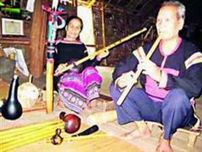 Sáo dọc, Tiêu, dân tộc Chơ ro.