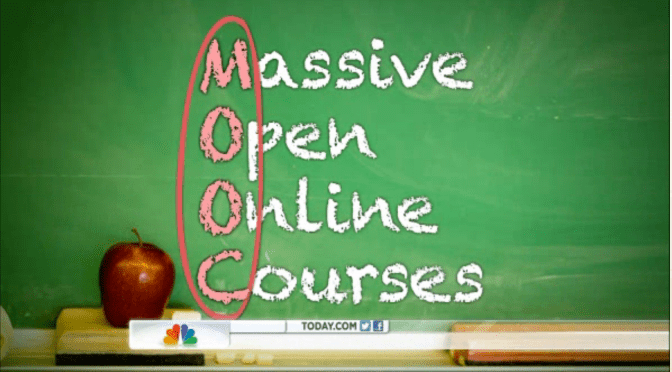 Học tiếng Anh và Học online miễn phí – Massive open online course