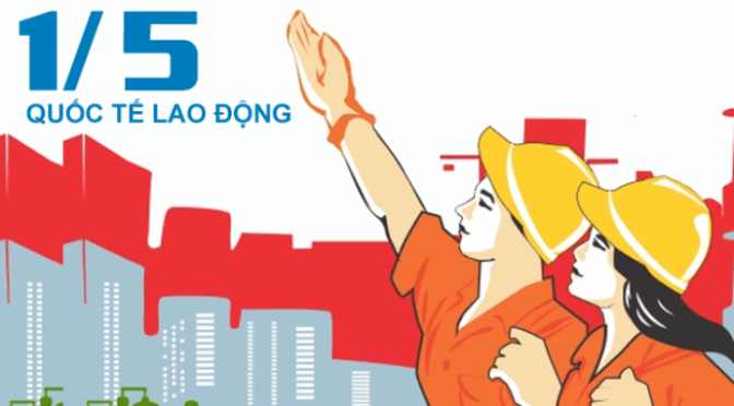 Chào mừng Ngày Quốc tế Lao Động 1/5/2020