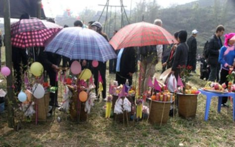 Lễ vật cho buổi lễ.