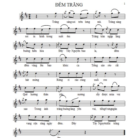 NS Nguyễn Đình Nghĩa ký âm.