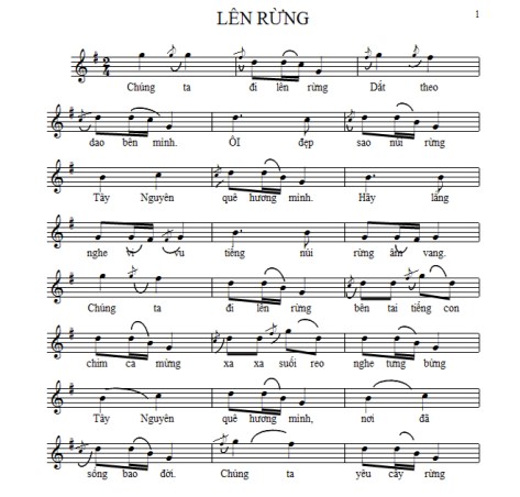 NS Nguyễn Đình Nghĩa ký âm.