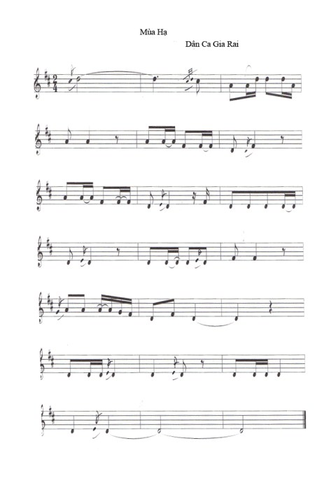 NS Nguyễn Đình Nghĩa ký âm.