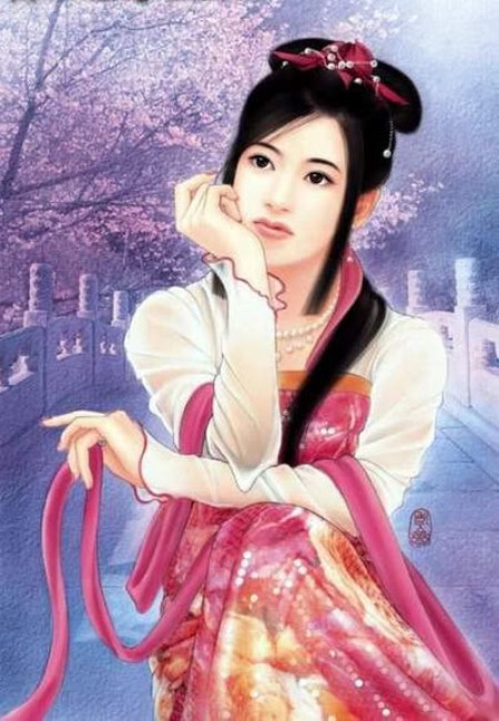 Lạc nhạn Vương Chiêu Quân 王昭君.