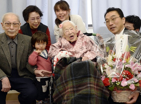Japan Worlds Oldest Person