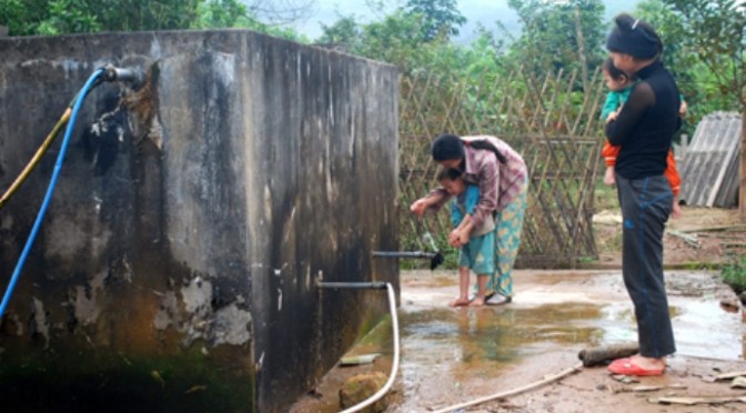 Xây bể chứa nước