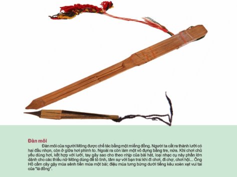 Đàn Môi tộc H'Mông.