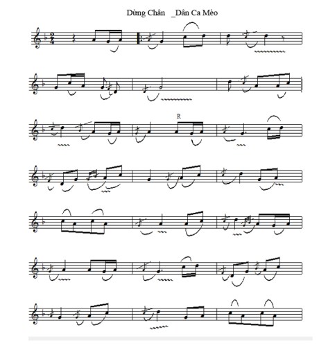 NS Nguyễn Đình Nghĩa ký âm.