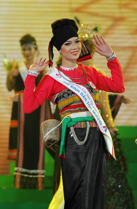 Sơn nữ Mường trong một cuộc thi Hoa Hậu Dân Tộc.