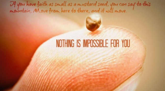 Lòng tin bằng hạt cải