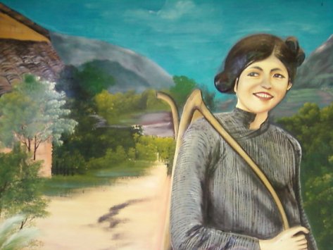 ngai_Hình ảnh người Ngái được vẽ lại. Ảnh KT