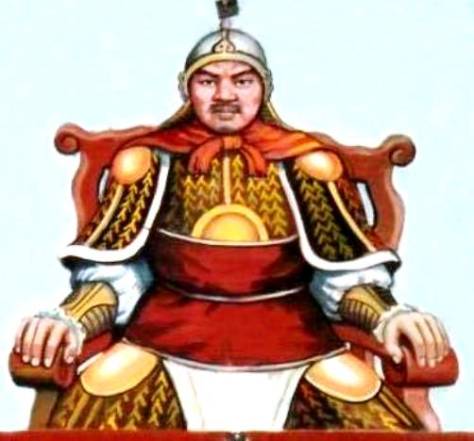 Hình vẽ Nùng Trí Cao.