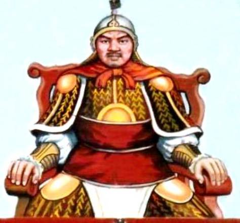 Ảnh vẽ Nùng Trí Cao.