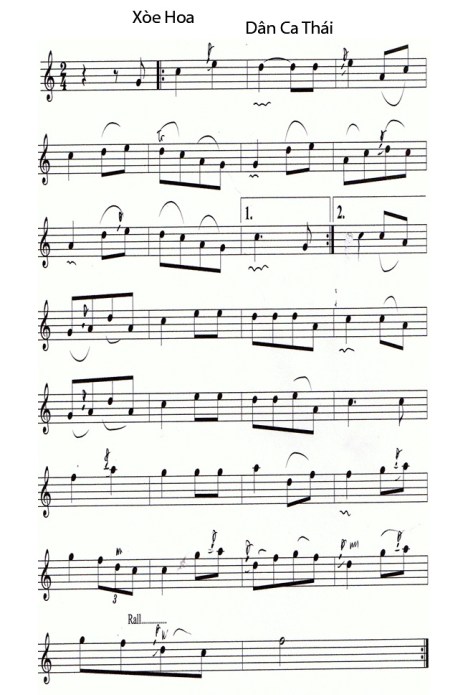 NS Nguyễn Đình Nghĩa ký âm.