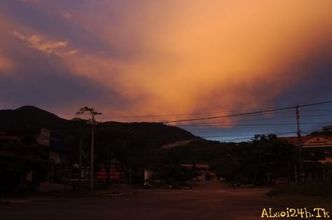 Hoàng hôn trên A Lưới.