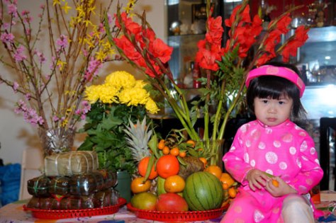 Đón Tết Việt ở Nam California.