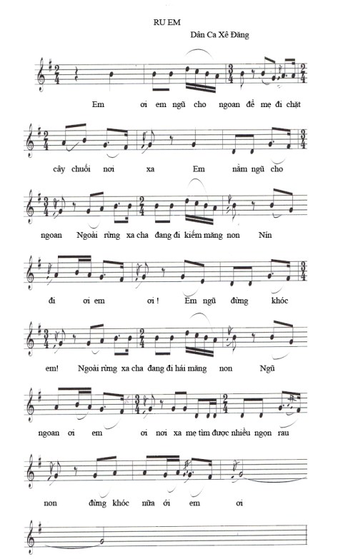 NS Nguyễn Đình Nghĩa ký âm.