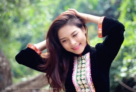 Á Hậu 1 - Dân tộc VN năm 2013 - Lò Thị Minh.