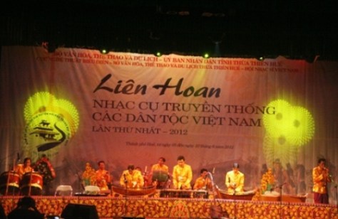 Hòa tấu nhạc Dù kê - kích thích tinh thần chiến đấu của dân tộc.