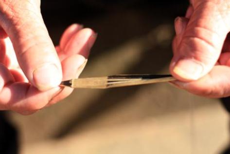 Chiếc đàn môi của người Mông. Ảnh: VTC.