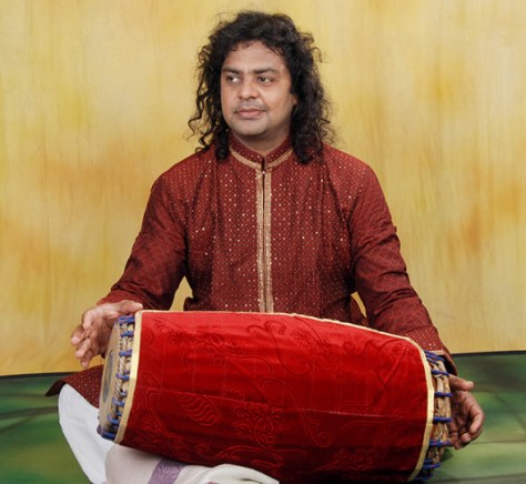 Trống Mridangam của Ấn Độ.