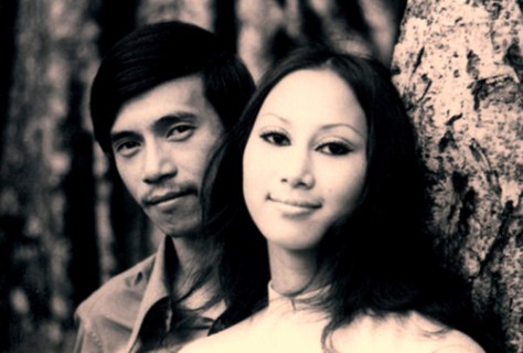 Ca sĩ Lê Uyên và chồng là nhạc sĩ Lê Uyên Phương.